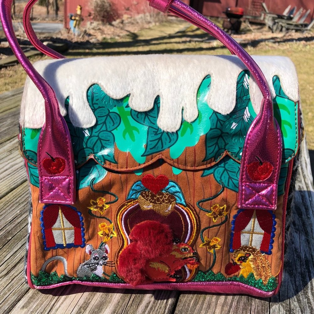 Irregular Choice Bag McNutty's Cabin Woodland Squirrel